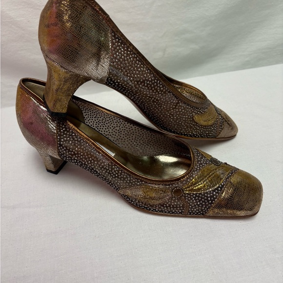 Elegant Multicolor Italian Women's Heels - Picture 3 of 13